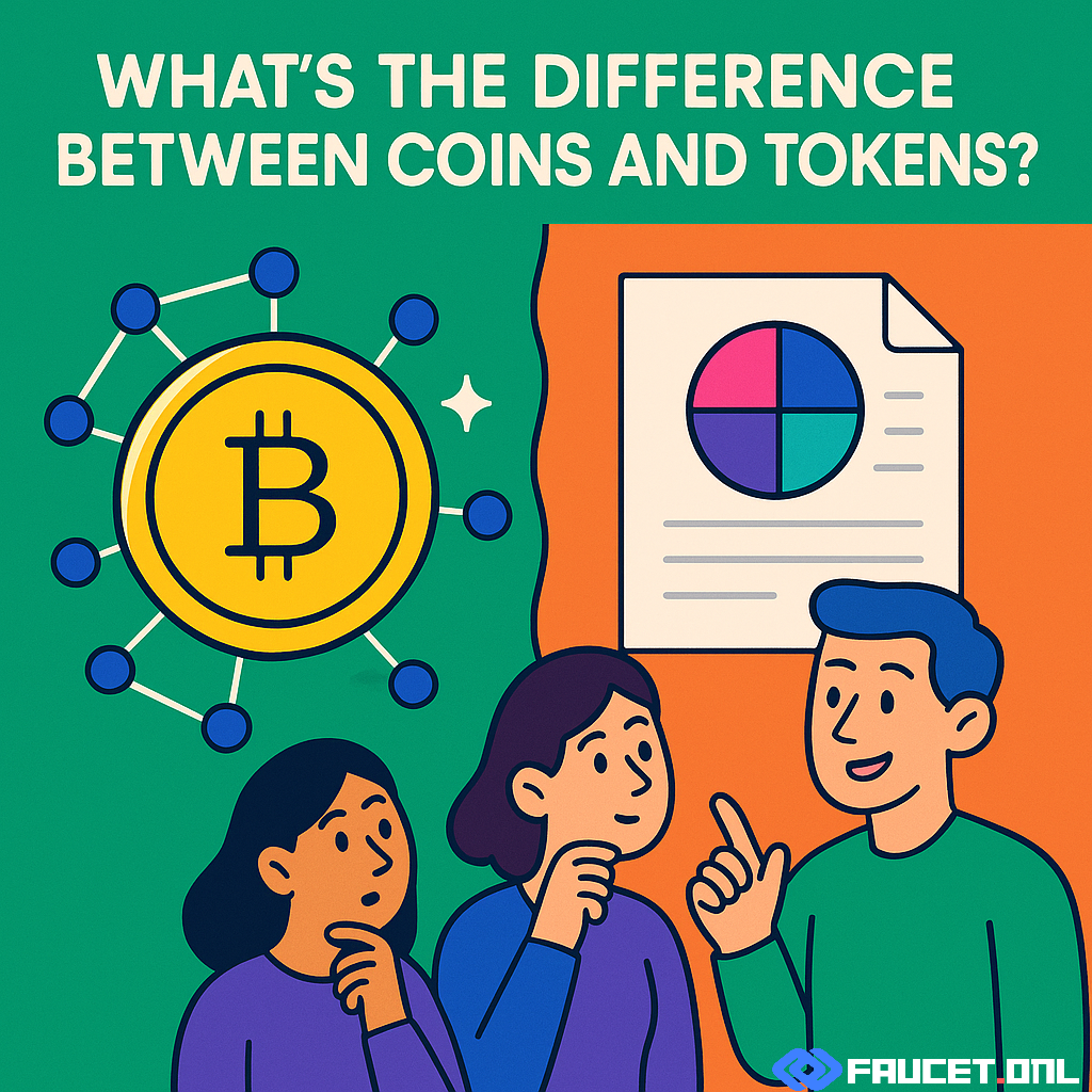 What’s the Difference Between Coins and Tokens?